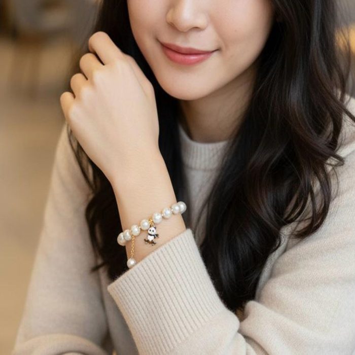 panda skateboard bracelet1